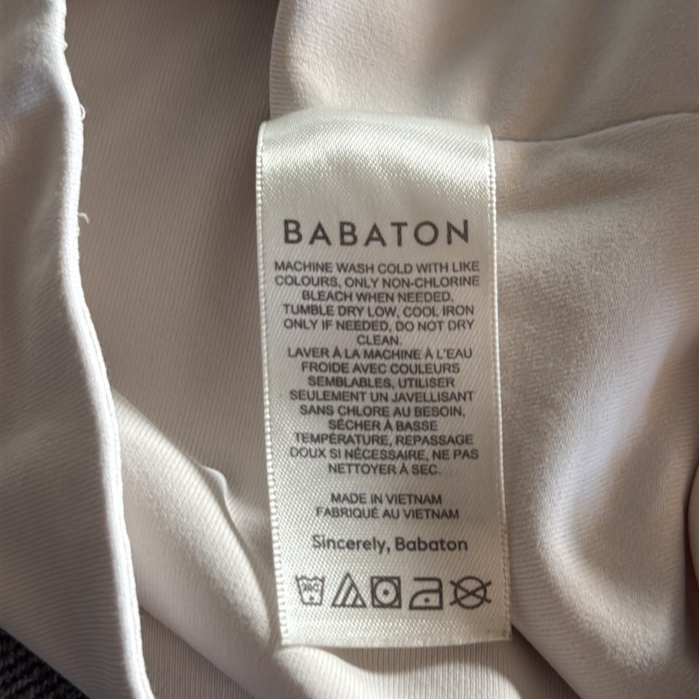 Aritzia Babaton | Contour Crop Shirt - Picture 7 of 8